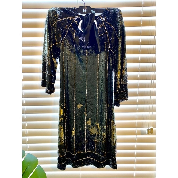 Mini sequin dress - Picture 5 of 5